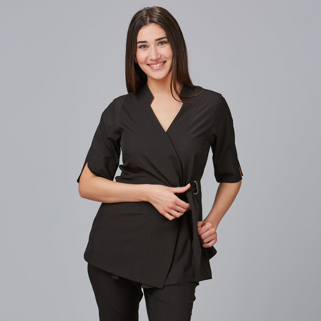 BLUSA CRUZADA MUJER BUGULA