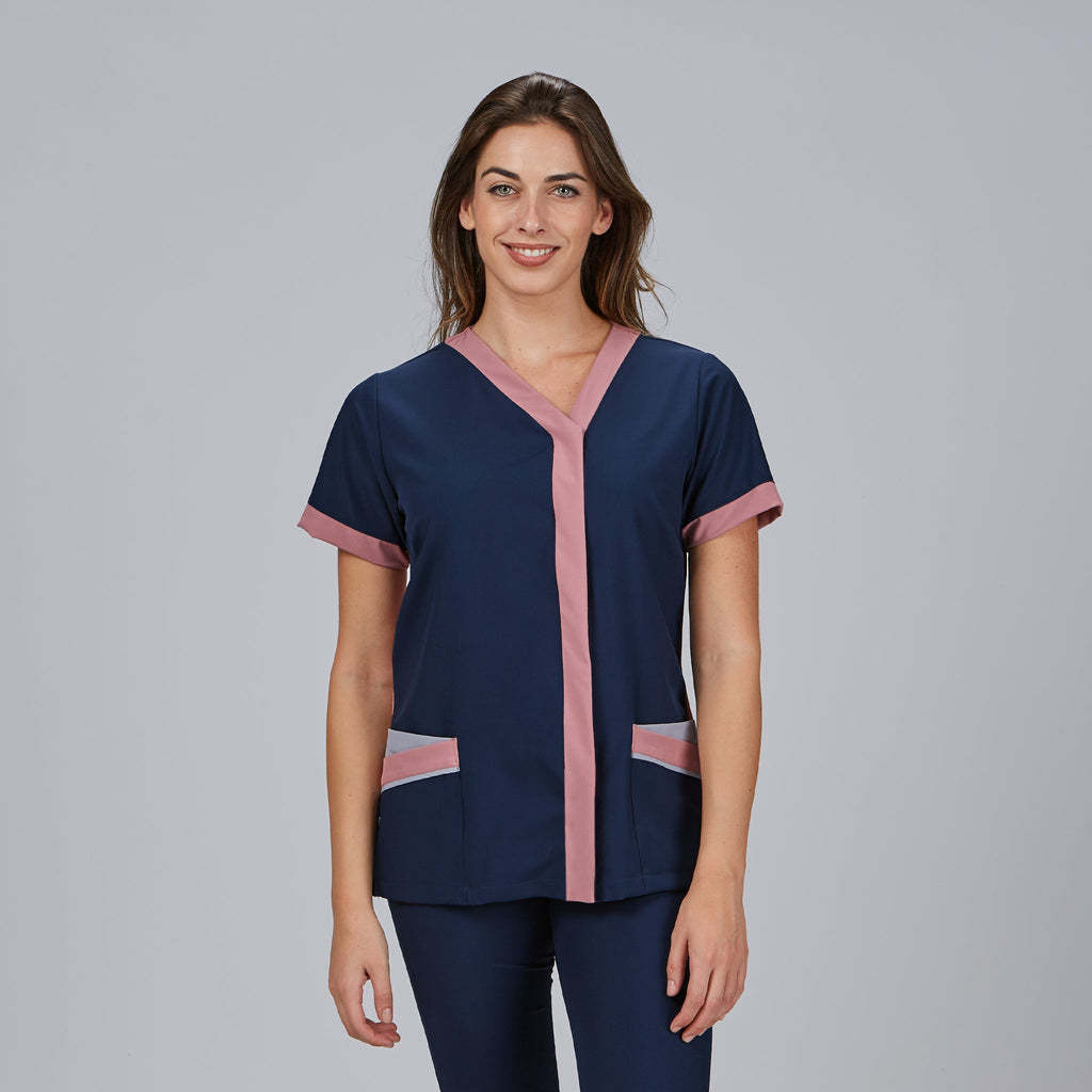 BLUSA MUJER BOTON OCULTO CASSANDRA