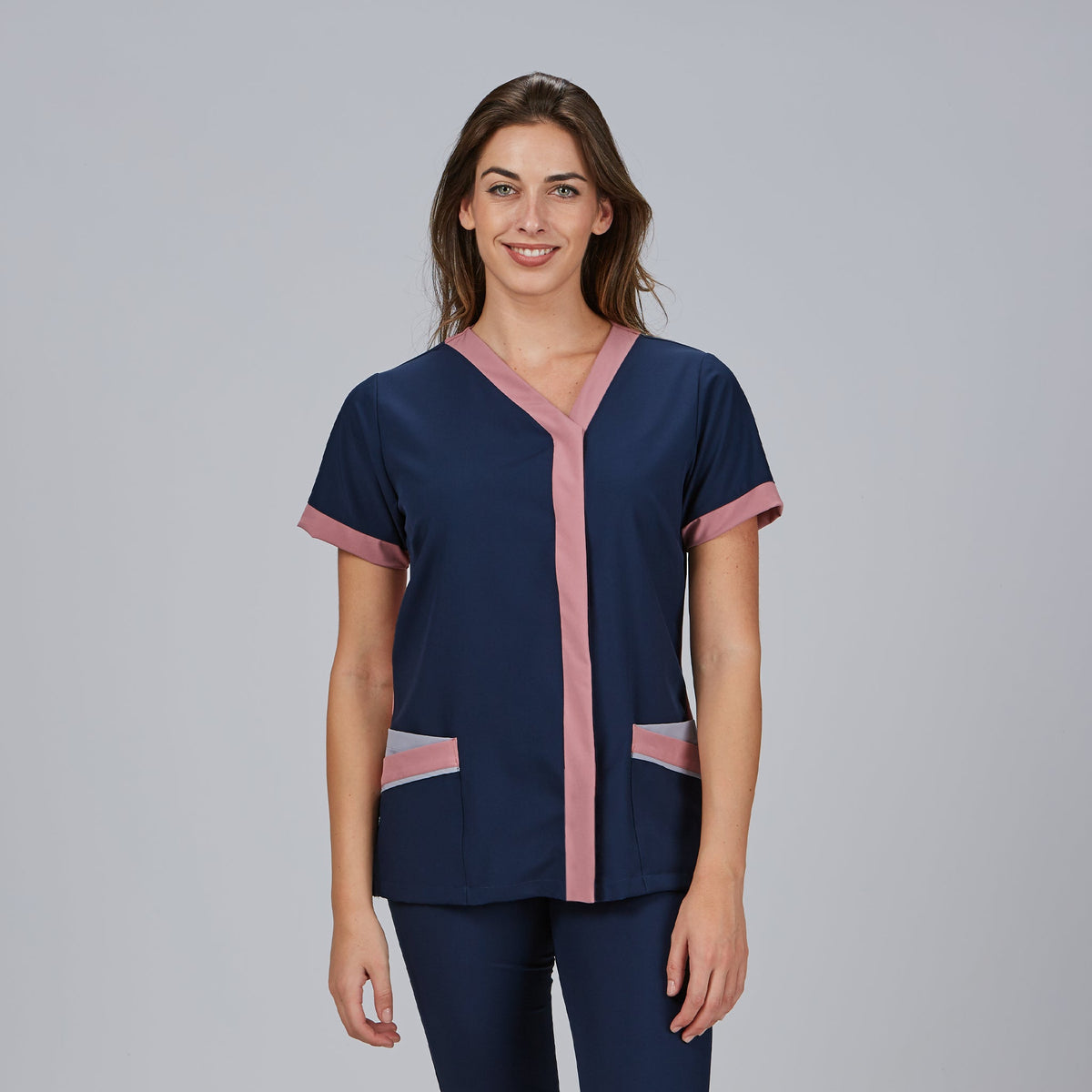 BLUSA MUJER BOTON OCULTO CASSANDRA