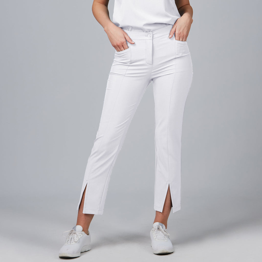 PANTALON MUJER ABERTURA CENTRAL EN BAJO