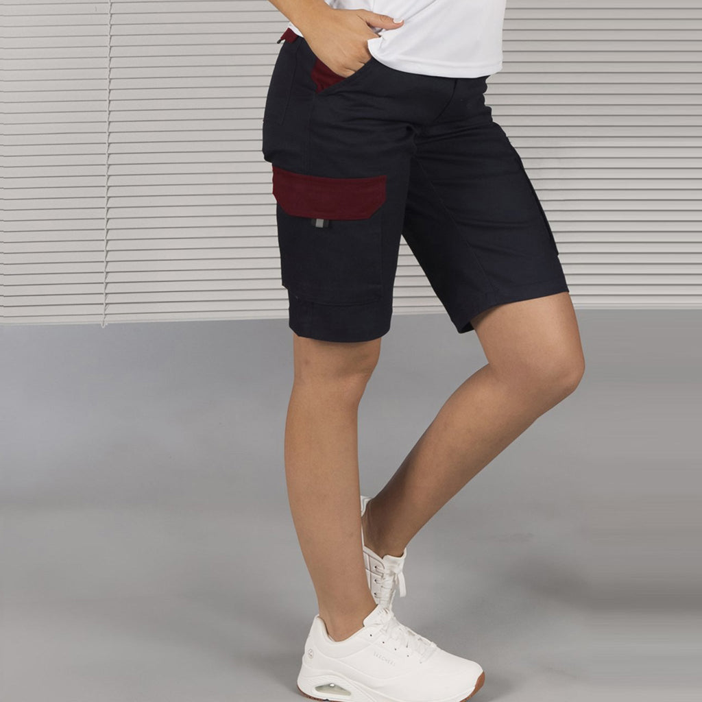 BERMUDA UNISEX MULTIBOLSILLOS ELASTICO GAMO COMBINADA