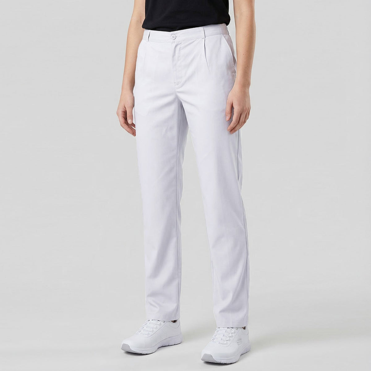 PANTALON SARGA BLANCA BOLSILLOS