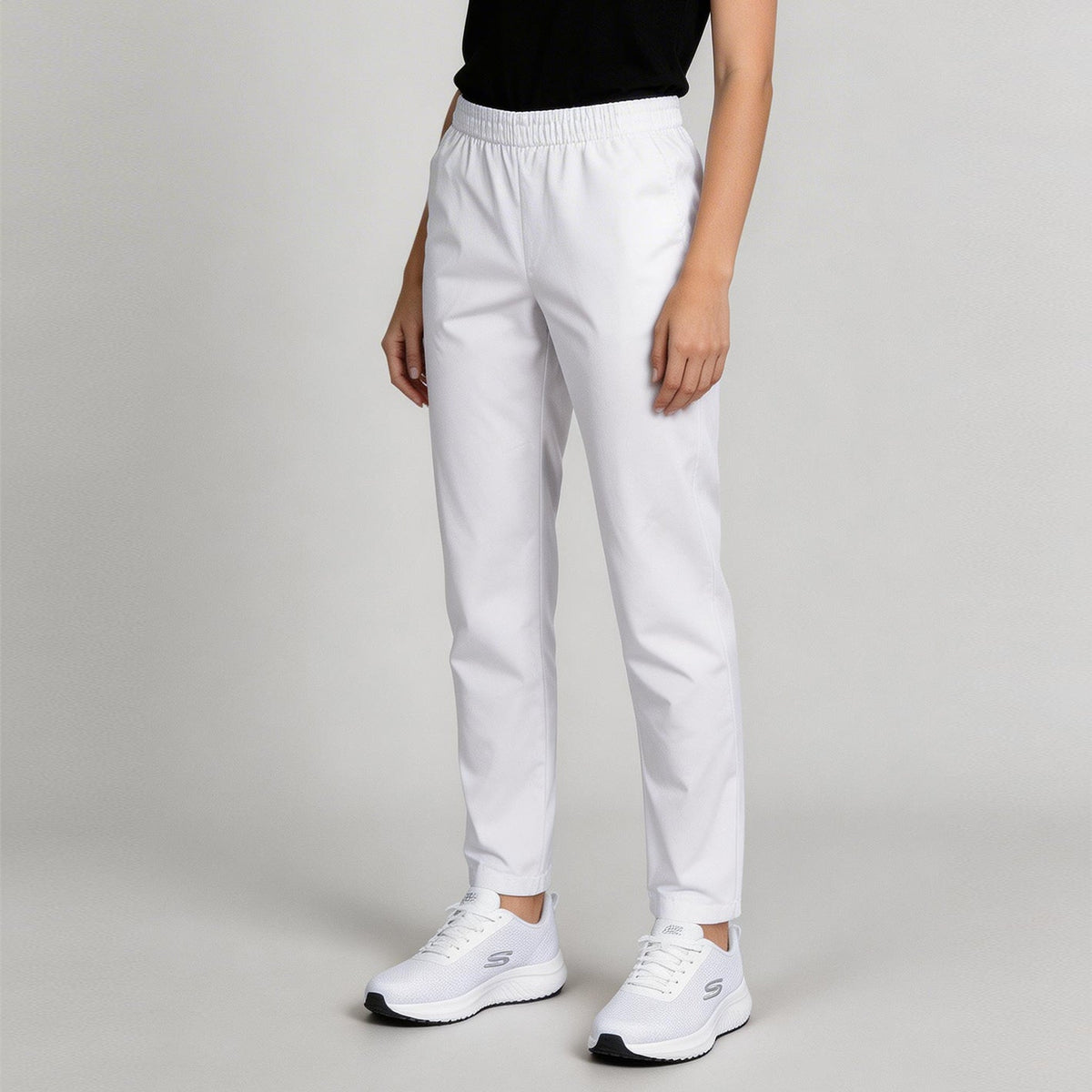 PANTALON SARGA BLANCA BOLS. GOMA ENTERA
