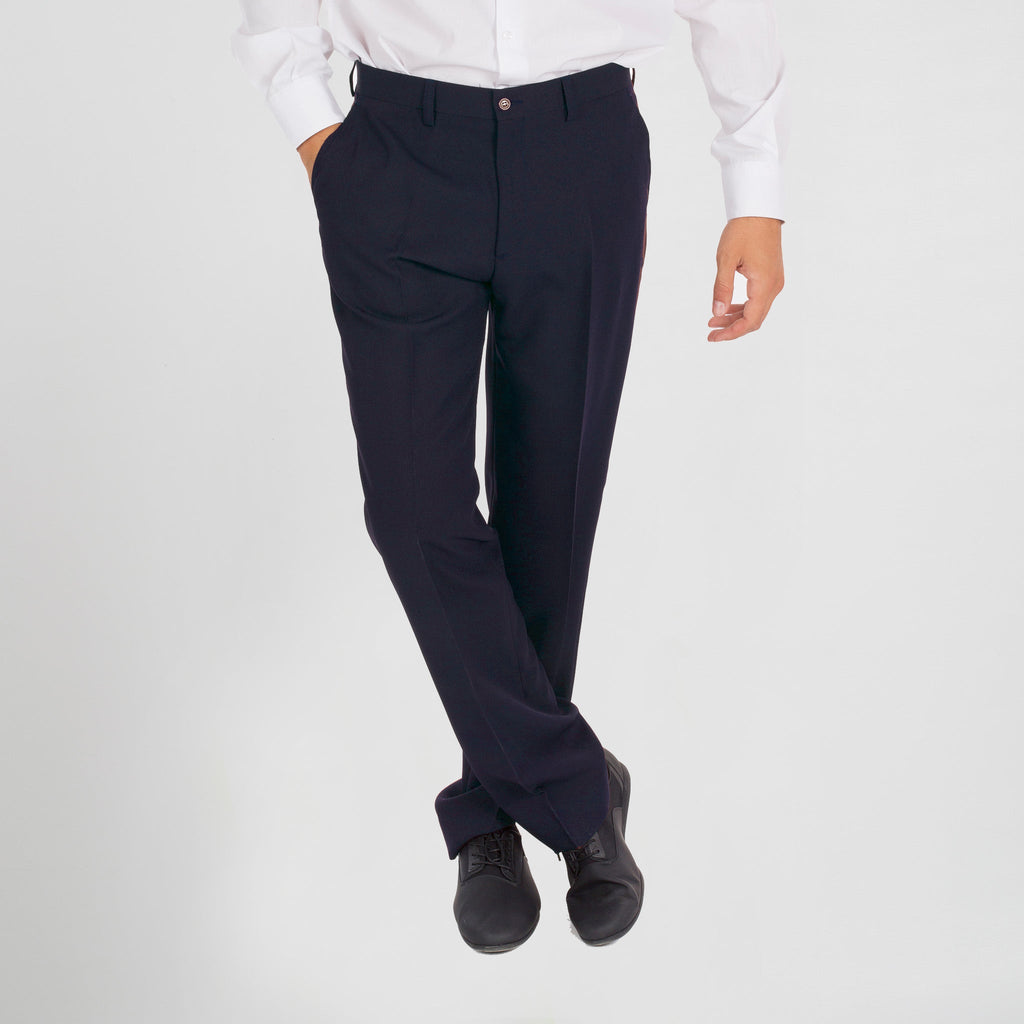 PANTALON HOMBRE SIN PINZAS PLANA POLIESTER